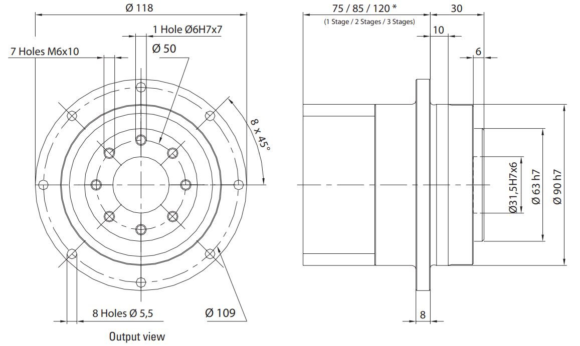 TG drives - Archivos CAD gratuitos - BDB 120 - TraceParts