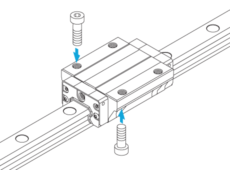 Caged Ball LM Guide Global Standard Size Model SHS-C
