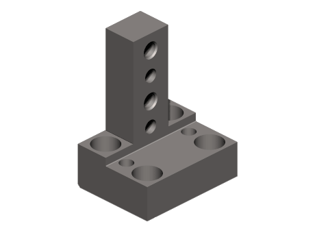 L block (full metric) - 20mm series ALB330M, 331M, 340M and 341M