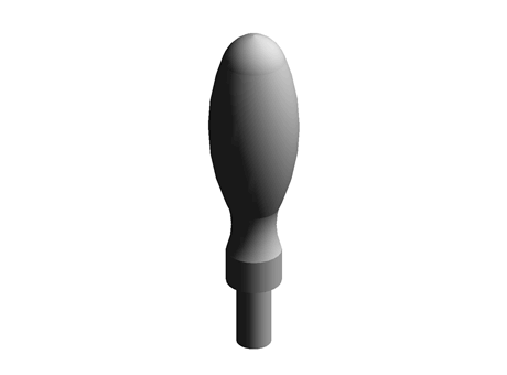 Fixed handle DIN 39