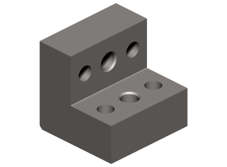 L block (full metric) - 20mm series ALB400M, 401M, 402M and 403M