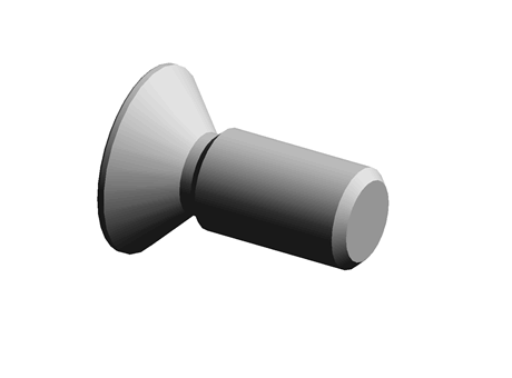 Countersunk Machine Screw according to DIN 965