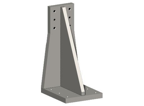 Riser angle bracket, NAAMS ARA M