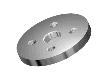 Loose plate flange PN 2.5 - naval construction