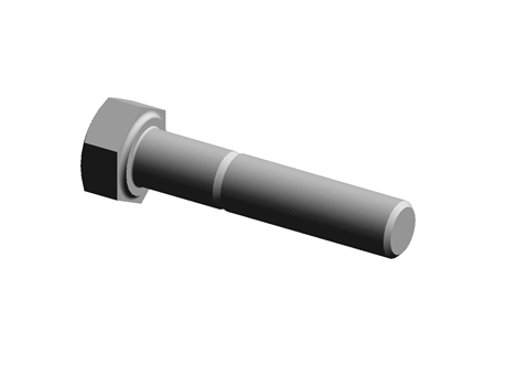 Hexagon head bolts, grade C