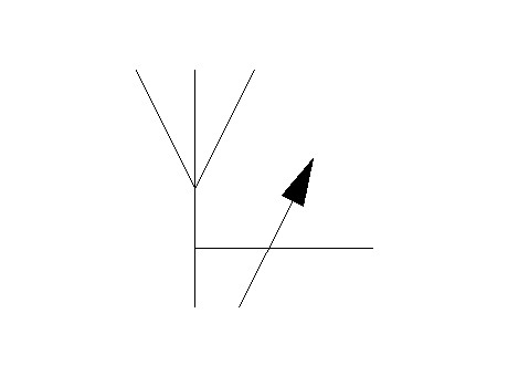 Antenna with direction of radiation variable in azimuth