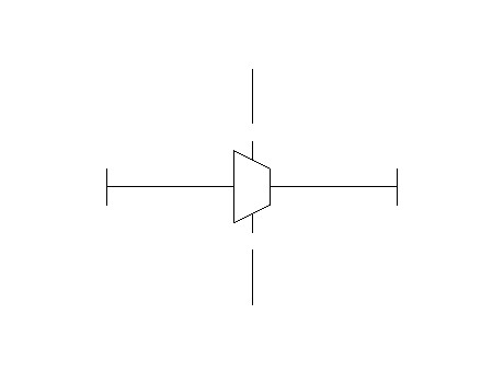 Straight section with internal pressure tight barrier