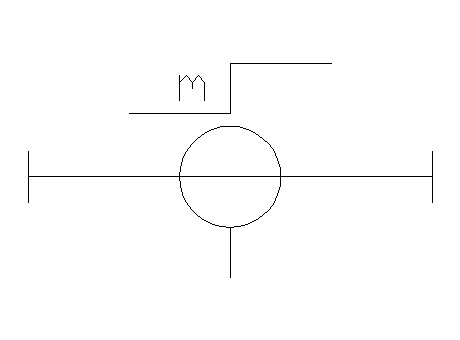 Straight section with step adjustable tap off
