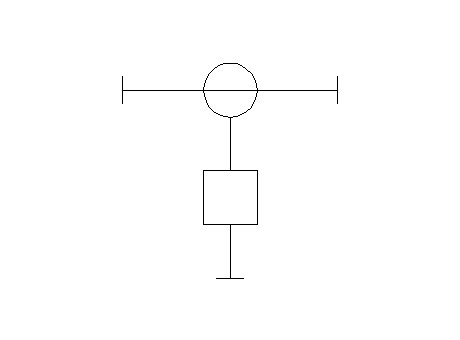 Straight section with fixed tap off and equipment box