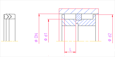 Polypac R27 Trelleborg Sealing Solutions - Ücretsiz CAD modelleri - POLYPAC® Veepac ...