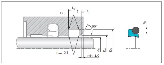 Trelleborg Sealing Solutions - Free CAD models - Turcon® Excluder® 113 ...
