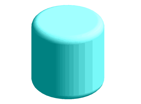 Wooden cube - Column 50 mm