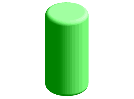 Wooden cube - Column 100 mm