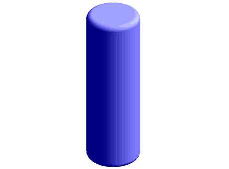 Wooden cube - Column 150 mm