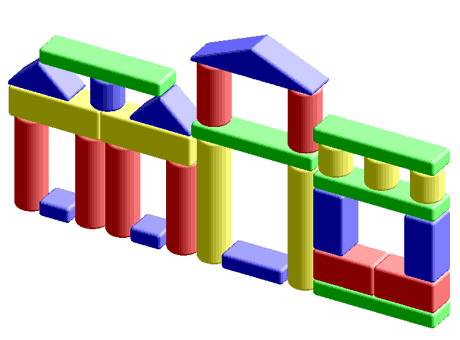 Wooden cube - Construction