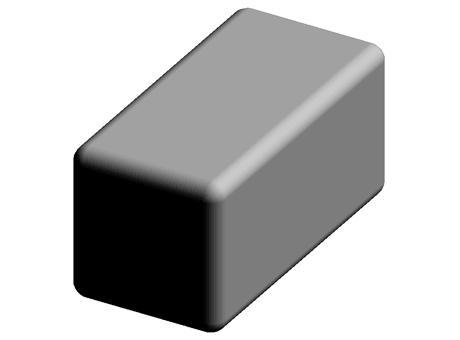 Wooden cube - Bar 50 x 50 x 100 mm