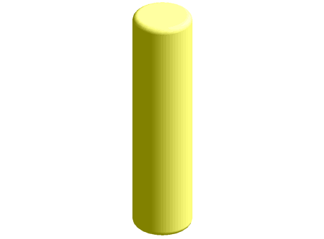 Wooden cube - Column 200 mm