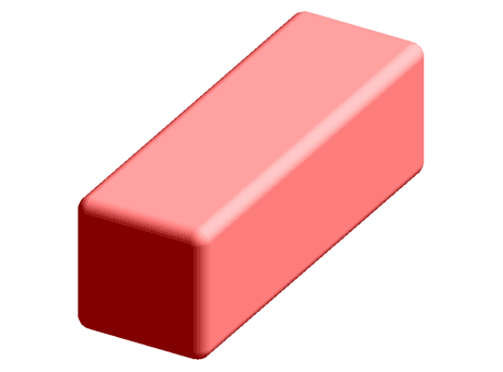 Wooden cube - Bar 50 x 50 x 150 mm