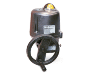 Multivolt VSX models - 90° ATEX electric actuator, aluminium housing with manual override by external shaft or hand wheel for torques of 25 to 1000Nm and in accordance with CE-ROHS-REACH directives