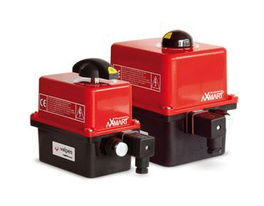 ER PLUS - Standard range - 90° electric actuator, PA6 housing UL 94 V-0 with secured manual override for torques of 10-20-35-60-100Nm and in accordance with CE-ROHS-REACH Directives