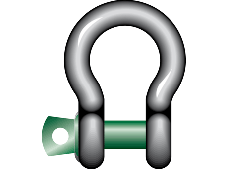 G-4161 Green Pin® Bow Shackle SC (inch)