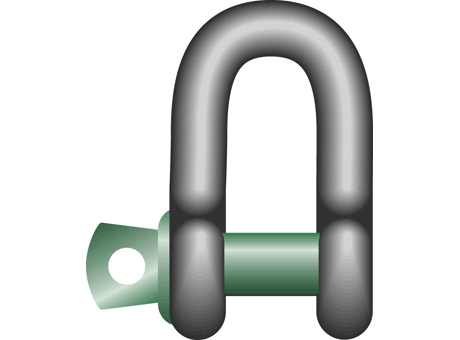 G-4151 Green Pin® Dee Shackle SC (mm)
