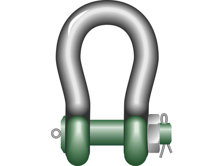 P-6031 Green Pin Polar® Heavy Duty Bow Shackle BN (mm)