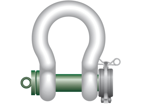 P-5365 Green Pin® Locking Clamp ROV Shackle (mm)
