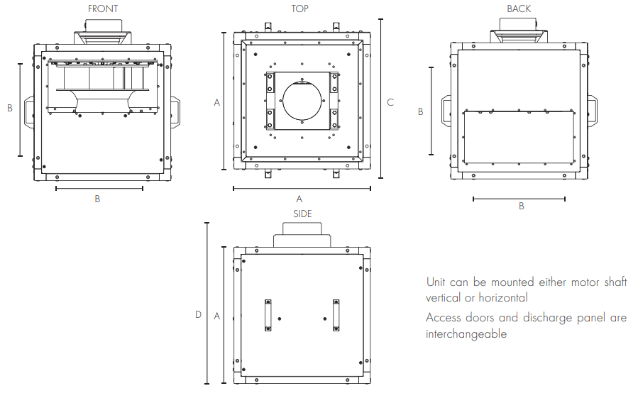 Vent-Axia - Free CAD models - LO-CARBON KITCHEN BOX FAN (EKF) - TraceParts