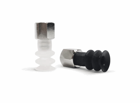 Suction cup with support