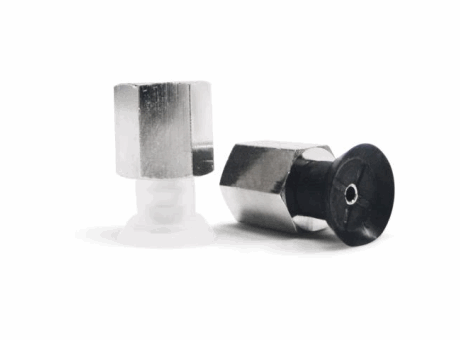 Suction cups with support