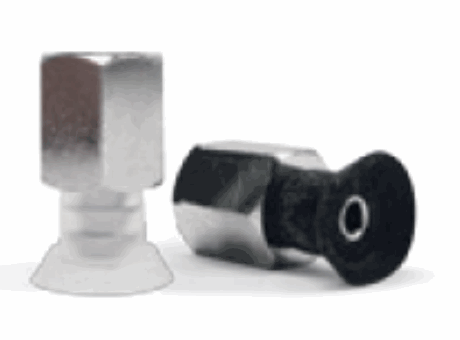Suction cups with support