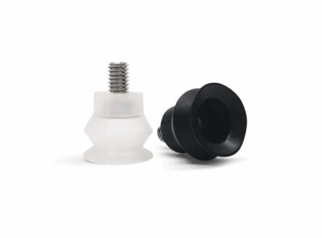 Suction cup with support