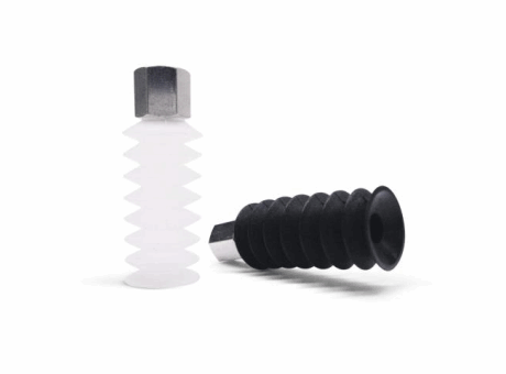 Suction cup with support