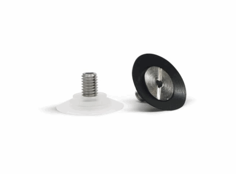 Suction cup with support