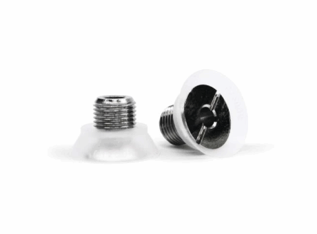 Suction cup with support