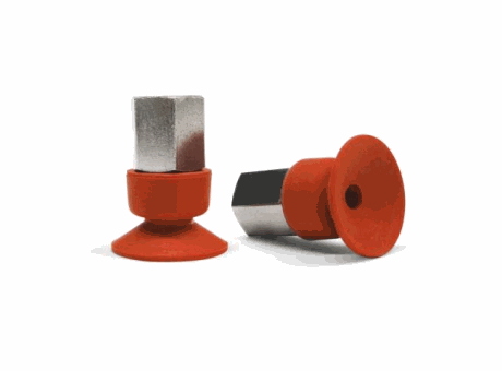 Suction cup with support