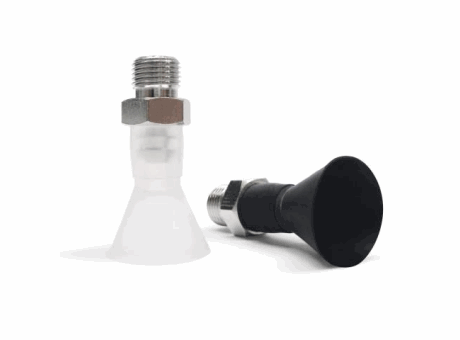 Suction cup with support