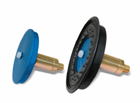 0311011 Basic vacuum cup holders with plunger valve, with no springing