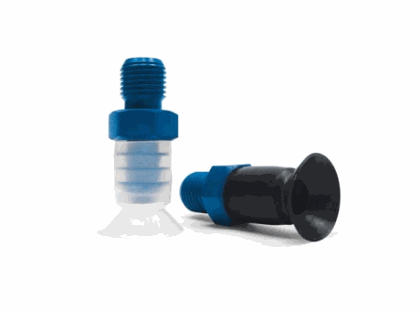 Suction cups with support