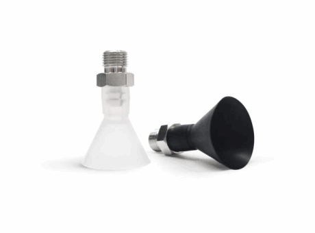 Suction cup with support