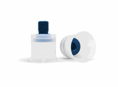 Suction cup with support