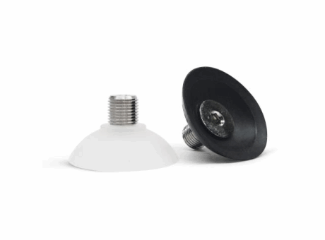 Suction cup with support