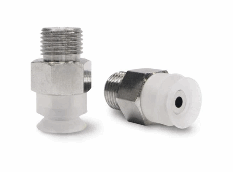 Suction cup with support