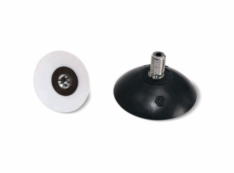 Suction cups with support