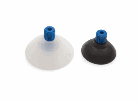 Suction cups with support