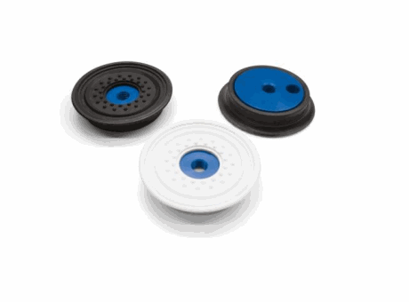 Suction cups with support