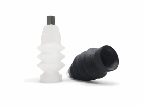 Suction cup with support