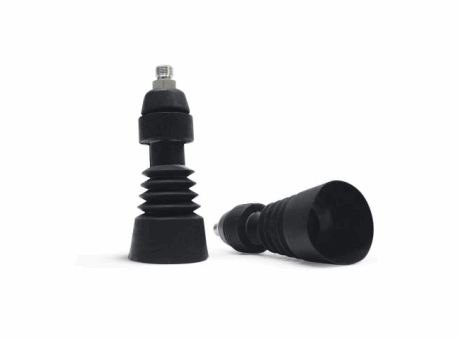 Suction cup with support