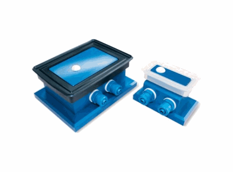 Rectangular clamping suction cups